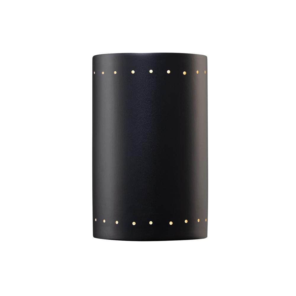 Large ADA Cylinder w/ Perfs - Closed Top (Outdoor)