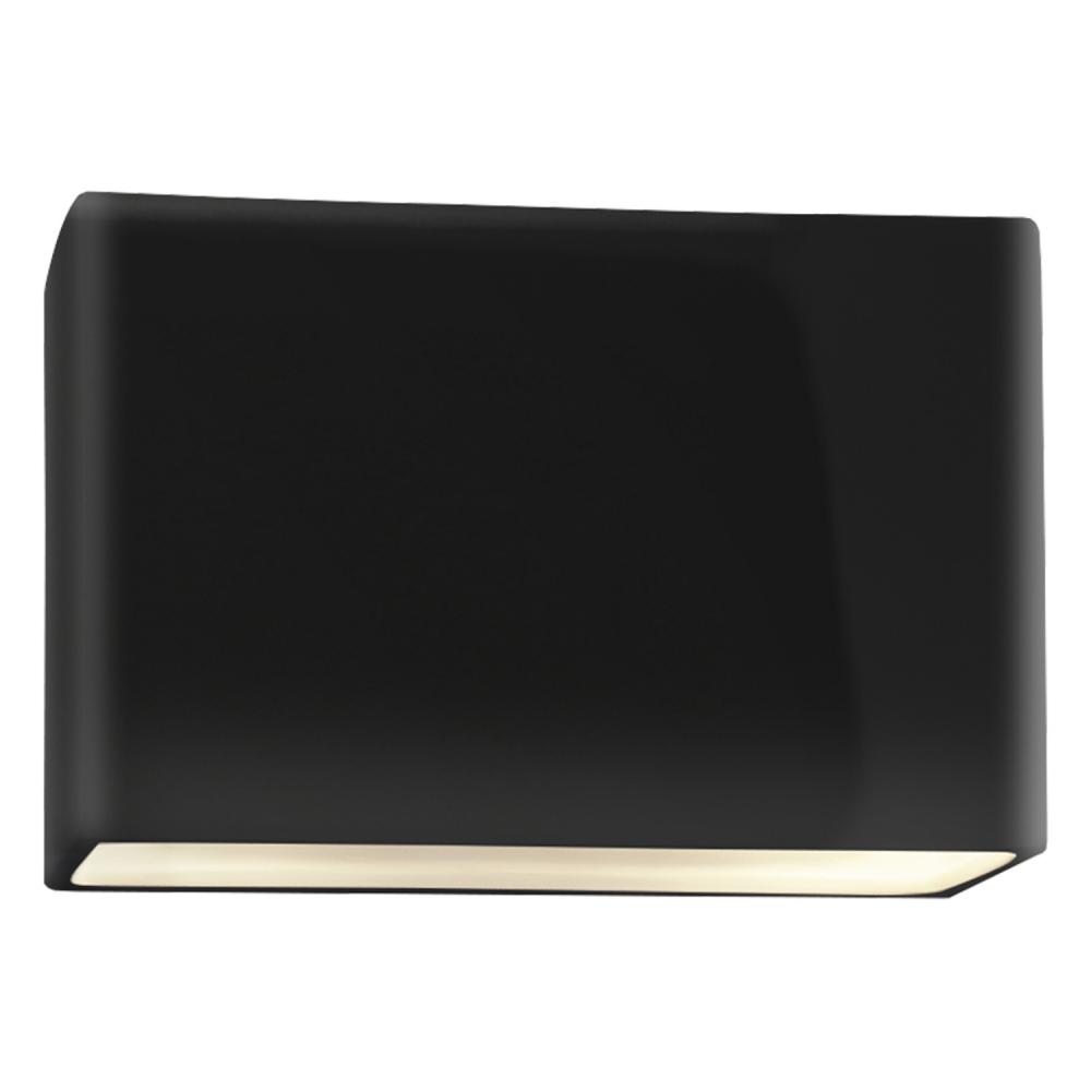 Large ADA Rectangle (Outdoor) LED Wall Sconce - Closed Top