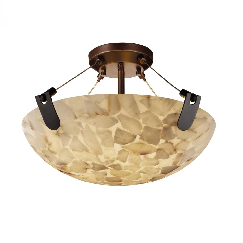 18" LED Semi-Flush Bowl w/ U-Clips