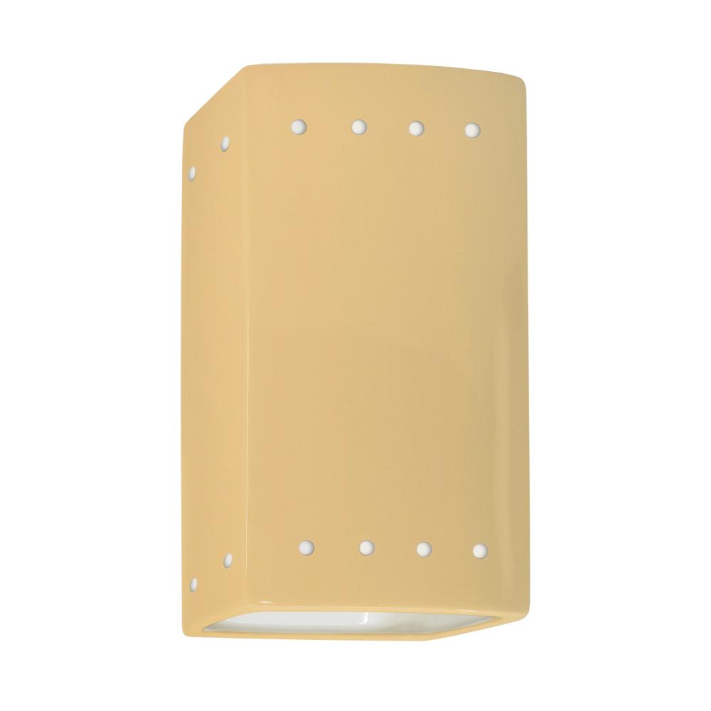 Small LED Rectangle w/ Perfs - Open Top & Bottom