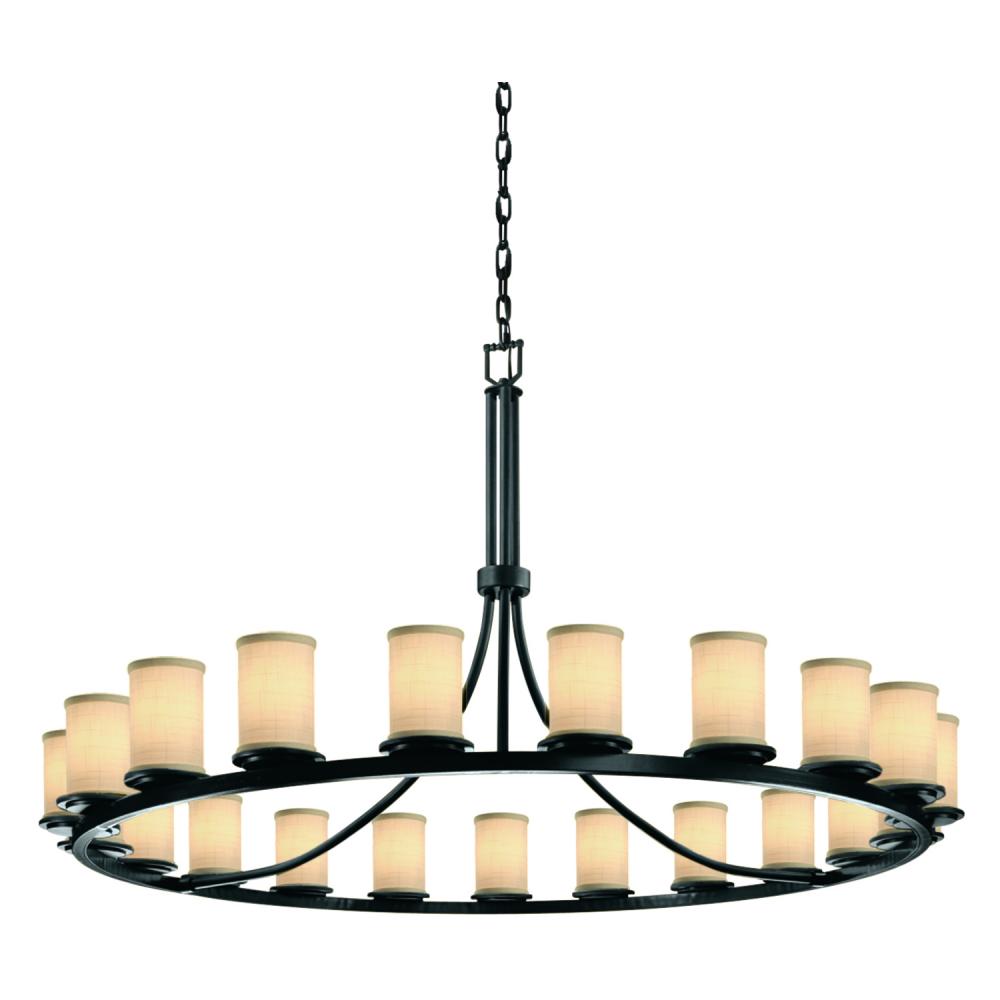 Dakota 21-Light 1-Tier Ring LED Chandelier