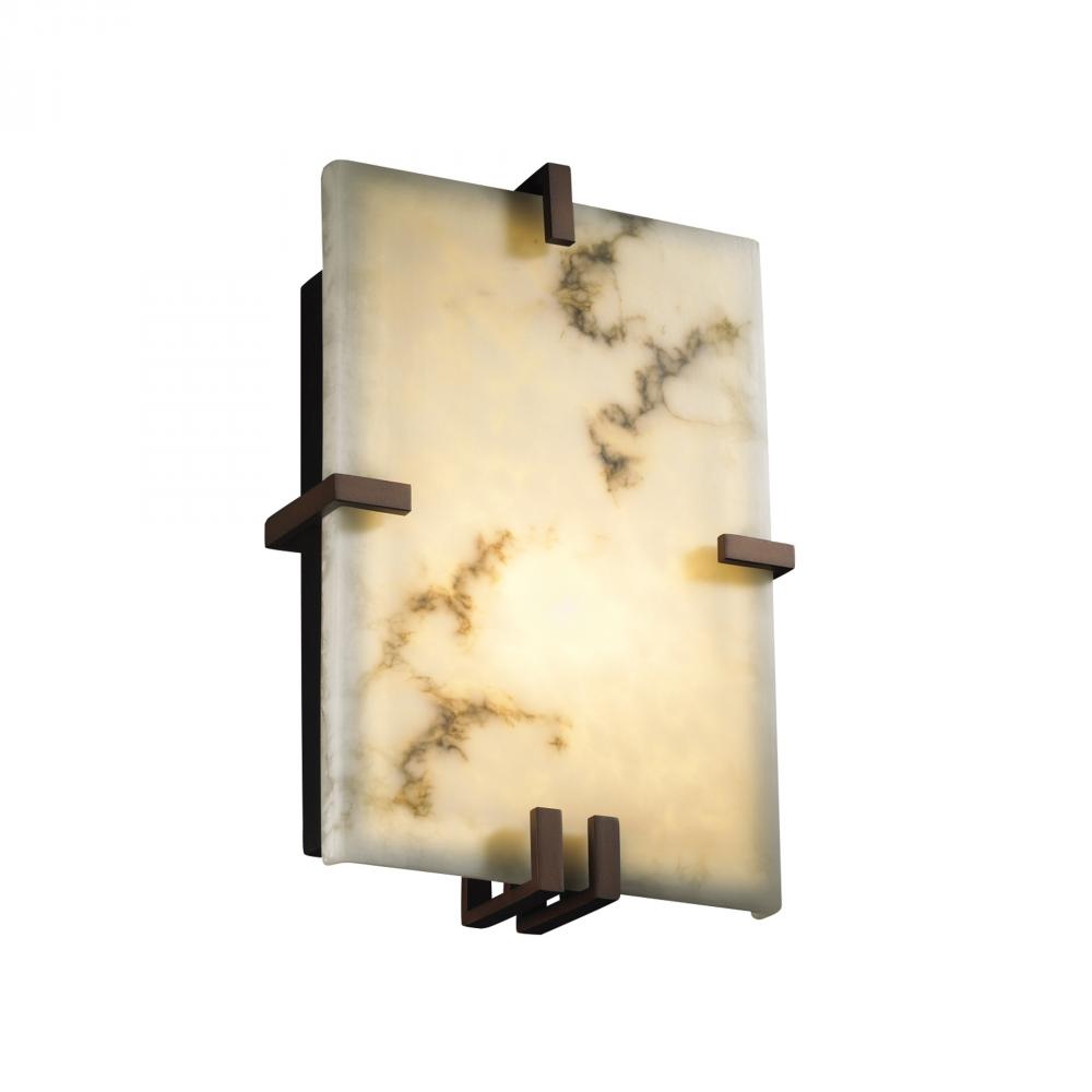 Clips Rectangle LED Wall Sconce (ADA)