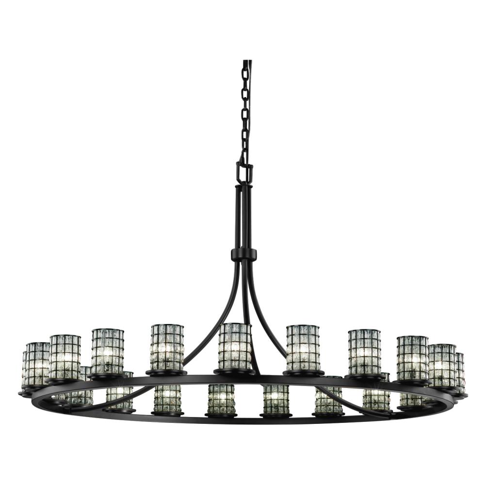 Dakota 21-Light 1-Tier Ring LED Chandelier