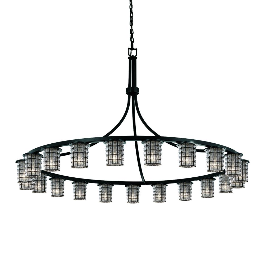 Dakota Downlight 21-Light 1-Tier Chandelier