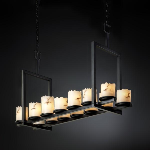 Dakota 14-Light Bridge Chandelier (Short)