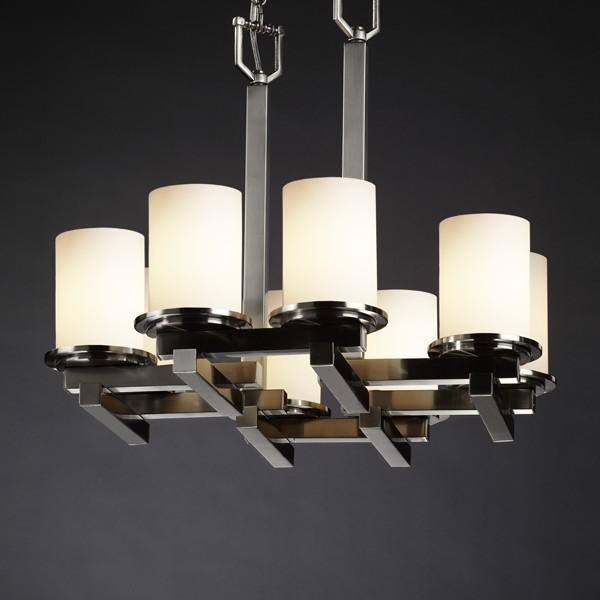 Dakota 8-Light Zig-Zag Chandelier