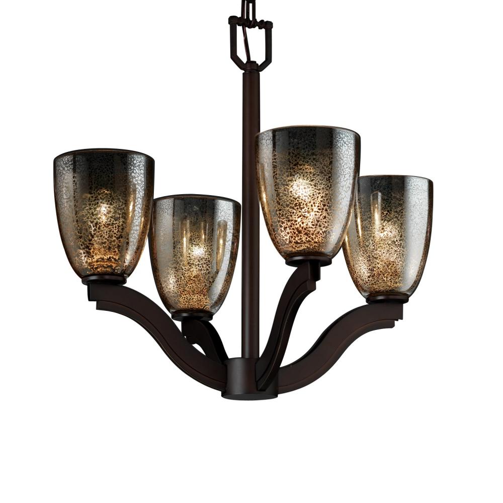 Bend 4-Light Chandelier