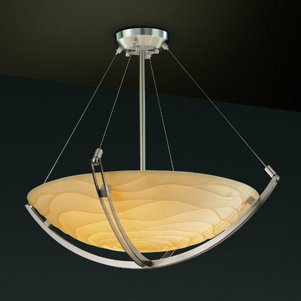 24" Pendant Bowl w/ Crossbar