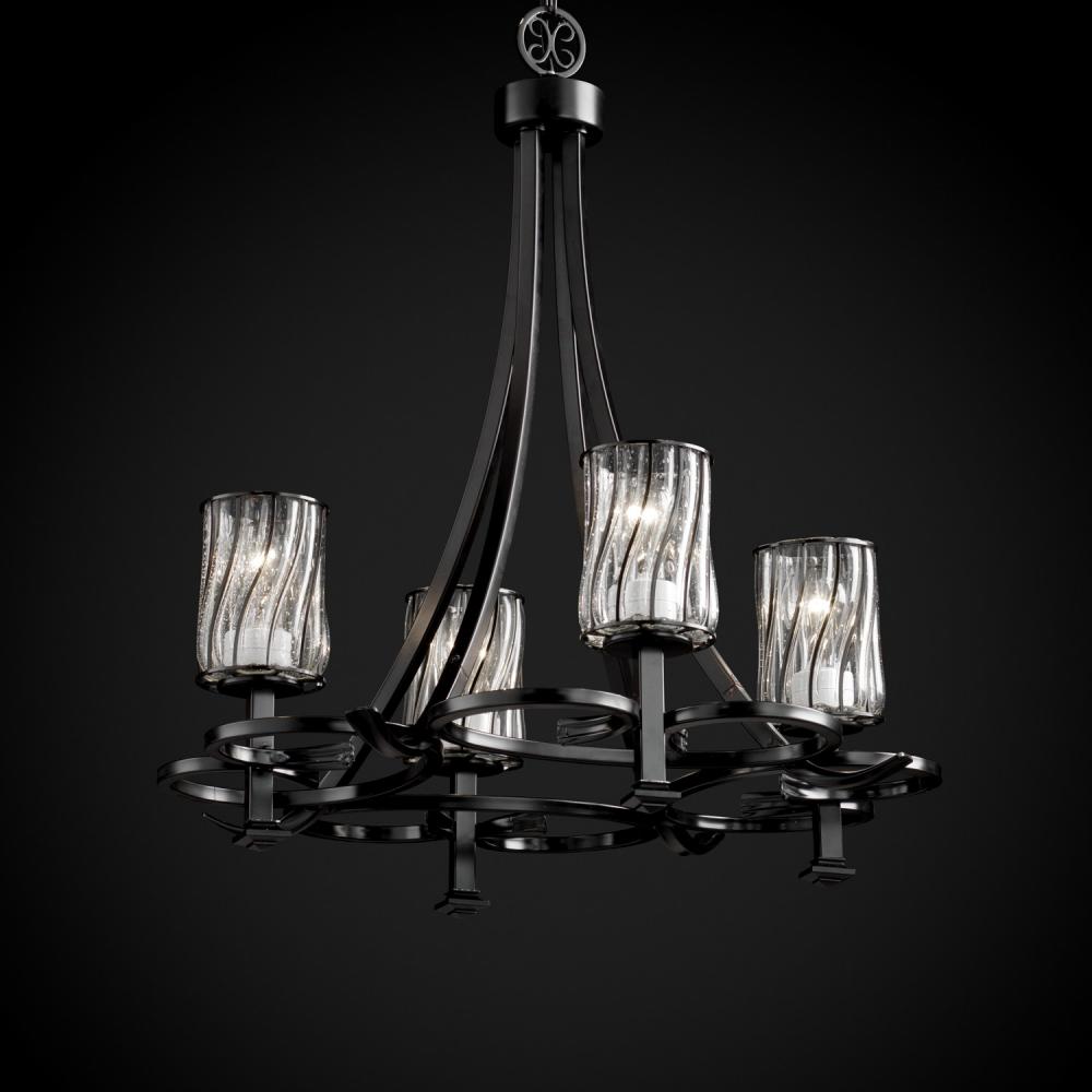 Arcadia 4-Uplight Chandelier