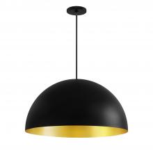 Justice Design Group NSH-9842-CBGD - Elias 24&#34; 5-Light Dome Pendant