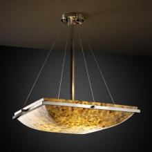 Justice Design Group ALR-9792-25-NCKL-LED5-5000 - 24" Square LED Pendant Bowl w/ Ring