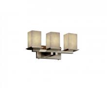 Justice Design Group CLD-8673-15-MBLK - Montana 3-Light Bath Bar