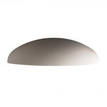 Justice Design Group CER-5300W-BIS-LED1-1000 - ADA Outdoor LED Canoe Wall Sconce - Downlight