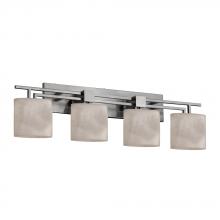 Justice Design Group CLD-8704-30-NCKL-LED4-2800 - Aero 4-Light LED Bath Bar