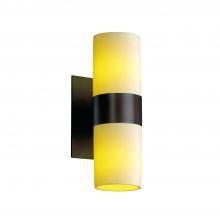 Justice Design Group CNDL-8762-10-CREM-DBRZ-LED2-1400 - Dakota 2-Up & Downlight LED Wall Sconce