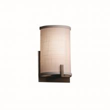 Justice Design Group FAB-5531-WHTE-DBRZ-LED1-700 - Century ADA 1-Light LED Wall Sconce