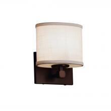 Justice Design Group FAB-8427-30-WHTE-DBRZ-LED1-700 - Tetra ADA 1-Light LED Wall Sconce