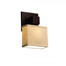 Justice Design Group FAB-8707-55-CREM-DBRZ-LED1-700 - Aero ADA 1-Light LED Wall Sconce (No Arms)