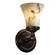 Justice Design Group FAL-8521-20-DBRZ-LED1-700 - Tradition 1-Light LED Wall Sconce