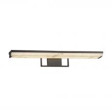 Justice Design Group FAL-9075-MBLK - Elevate 30" Linear LED Wall/Bath