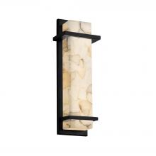 Justice Design Group ALR-7612W-MBLK - Monolith 14" ADA LED Outdoor/Indoor Wall Sconce