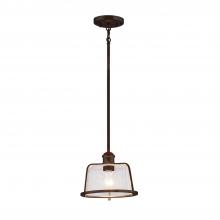  FSN-4422-SEED-DBRZ - Revere 9" 1-Light Pendant