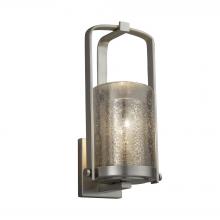 Justice Design Group FSN-7581W-10-MROR-NCKL-LED1-700 - Atlantic Small Outdoor LED Wall Sconce