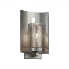 Justice Design Group FSN-7591W-10-MROR-NCKL - Embark 1-Light Outdoor Wall Sconce