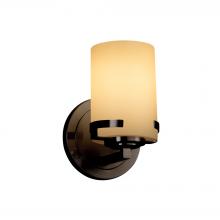 Justice Design Group FSN-8451-10-ALMD-DBRZ-LED1-700 - Atlas 1-Light LED Wall Sconce