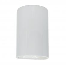 Justice Design Group CER-0945W-WTWT-LED1-1000 - Small LED Cylinder - Open Top & Bottom (Outdoor)