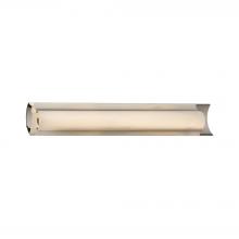 Justice Design Group FSN-8635-OPAL-CROM - Lineate 30" Linear LED Wall/Bath