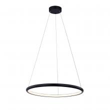 Justice Design Group NSH-4482-MBLK - Circola 25” LED Ring Pendant