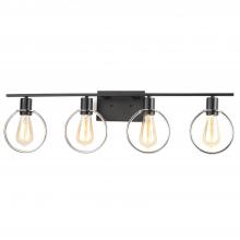 Justice Design Group NSH-8904-CRMB - Volta 4-Light Bath Bar