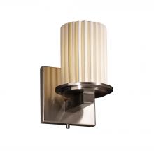 Justice Design Group POR-8771-10-PLET-NCKL-LED1-700 - Dakota 1-Light LED Wall Sconce