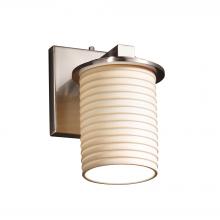 Justice Design Group POR-8771-10-SAWT-NCKL-LED1-700 - Dakota 1-Light LED Wall Sconce