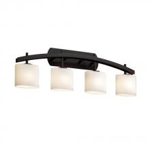 Justice Design Group FSN-8594-10-OPAL-NCKL - Archway 4-Light Bath Bar