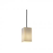 Justice Design Group FSN-8816-15-RBON-NCKL-RIGID - Small 1-Light Pendant