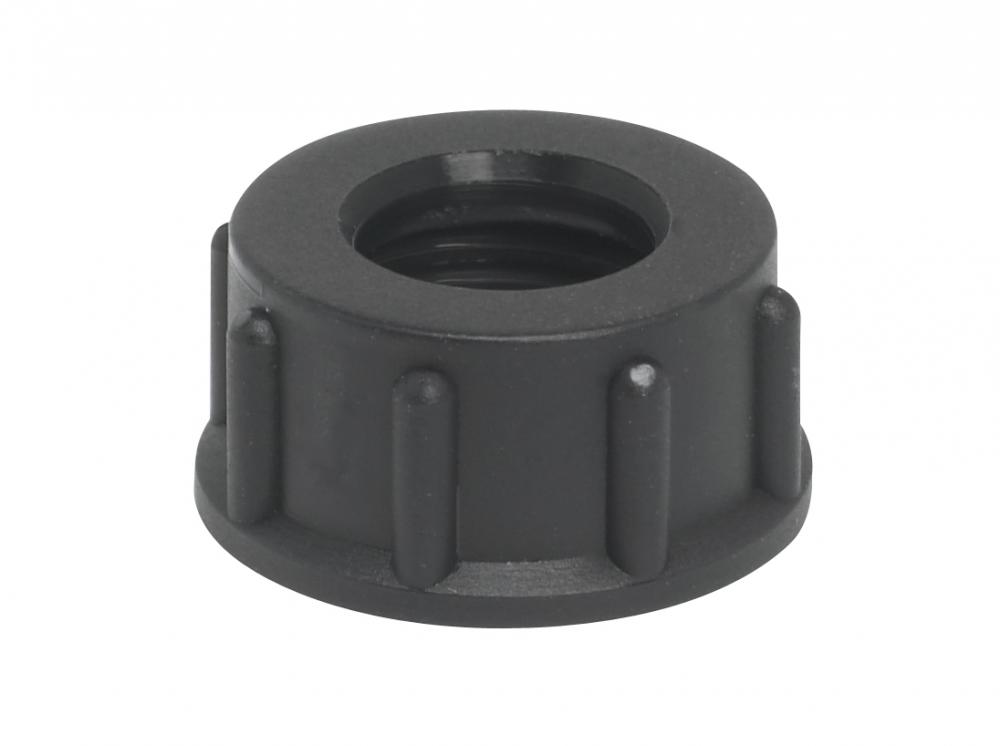 Plastic Bushing; 1/8 IP Female; Black Finish