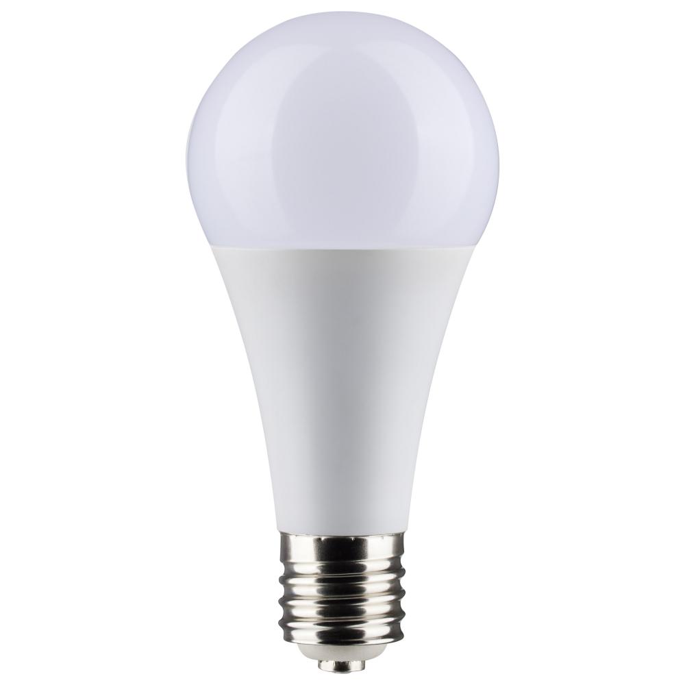 Ultra Bright Utility Lamp; 36 Watt; PS30 LED; Dimmable; White Finish; Mogul Base; 2700K; 120 Volt;
