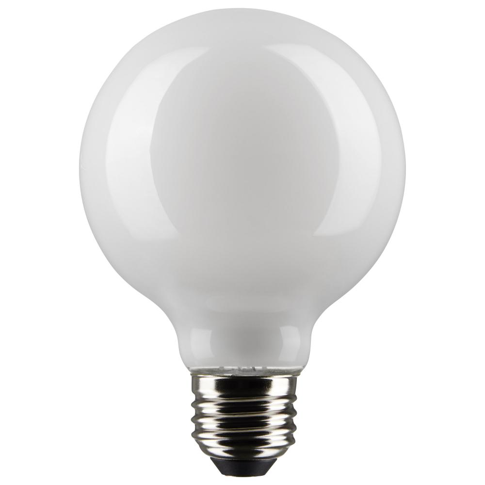 4.5 Watt G25 LED; White; Medium base; 90 CRI; 4000K; 120 Volt