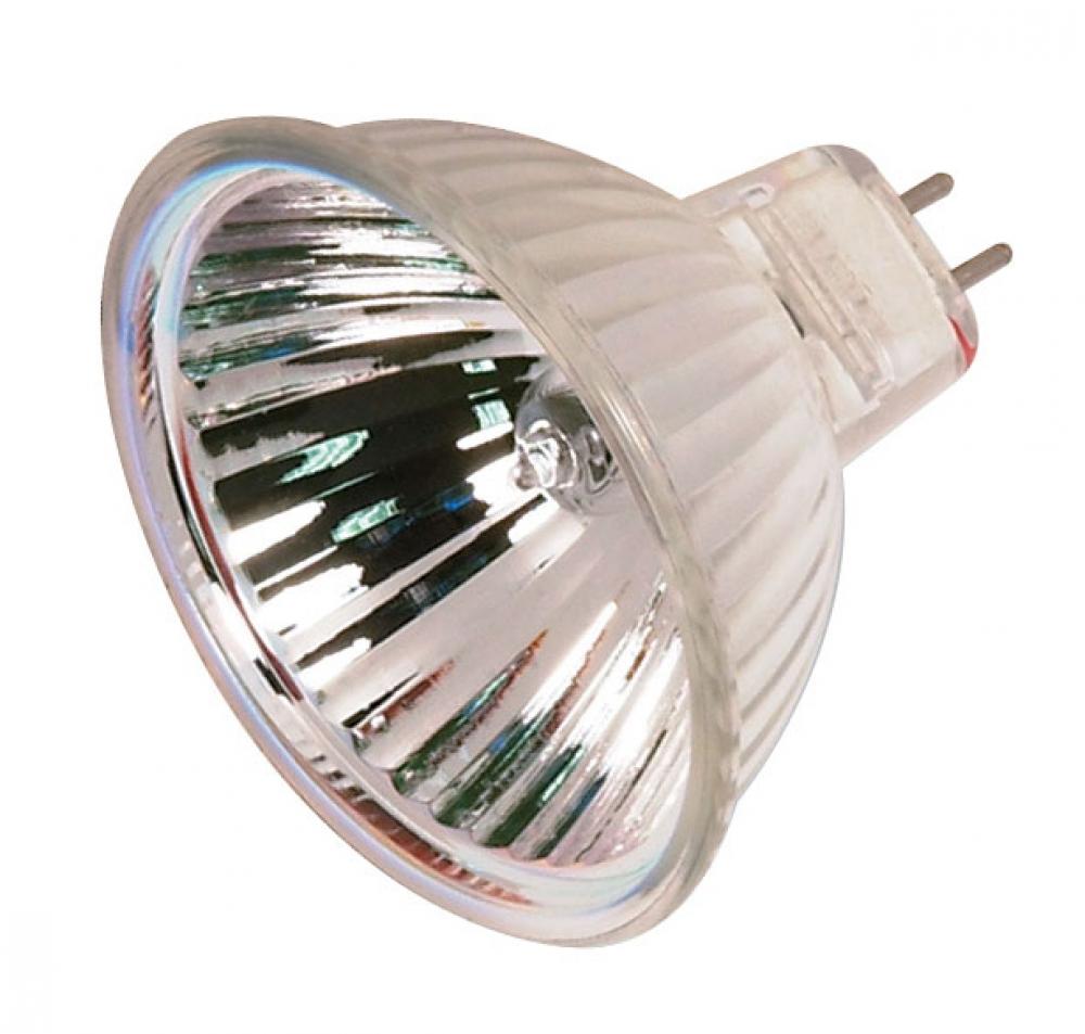 35 Watt; Halogen; MR16; 4000 Average rated hours; Miniature 2 Pin Round base; 12 Volt