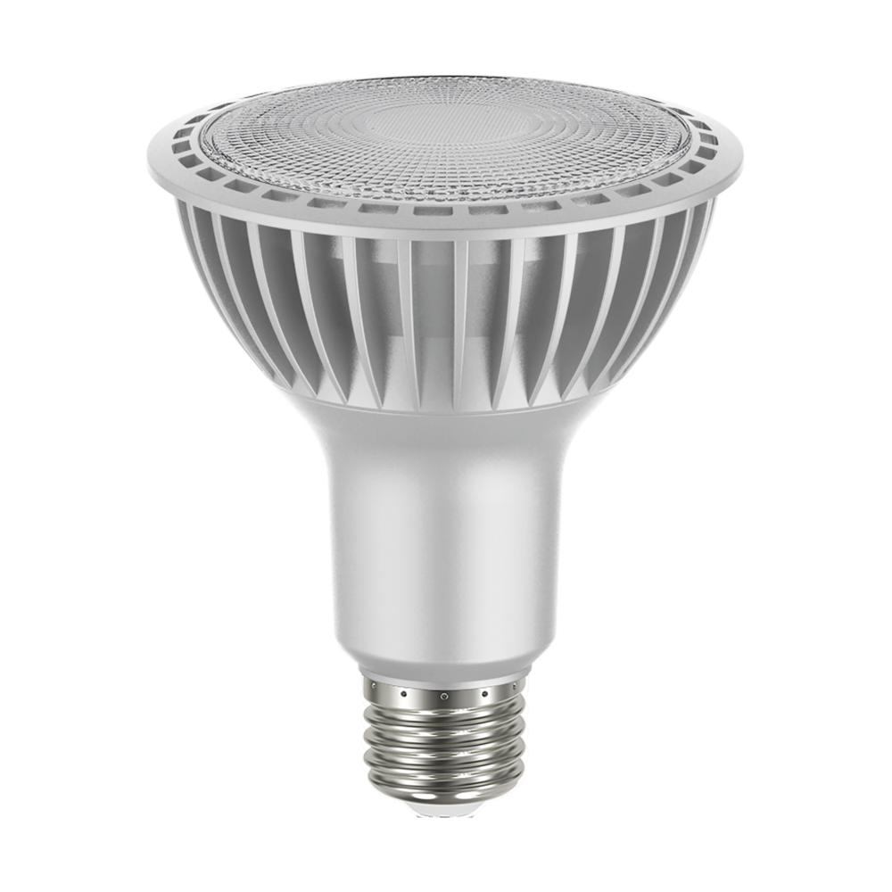 21.5 Watt; LED PAR30 Long Neck; 3000K; 40 deg. Beam Angle; Medium base; 120-277 Volt