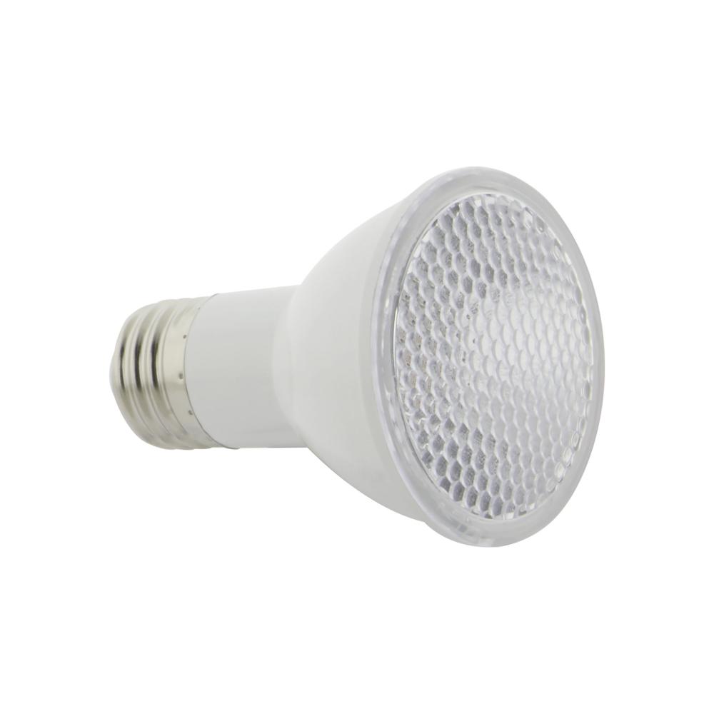 6.5 Watt; PAR20 LED; Amber color; 40 deg. Beam Angle; Medium base; 120 Volt; Turtle Friendly