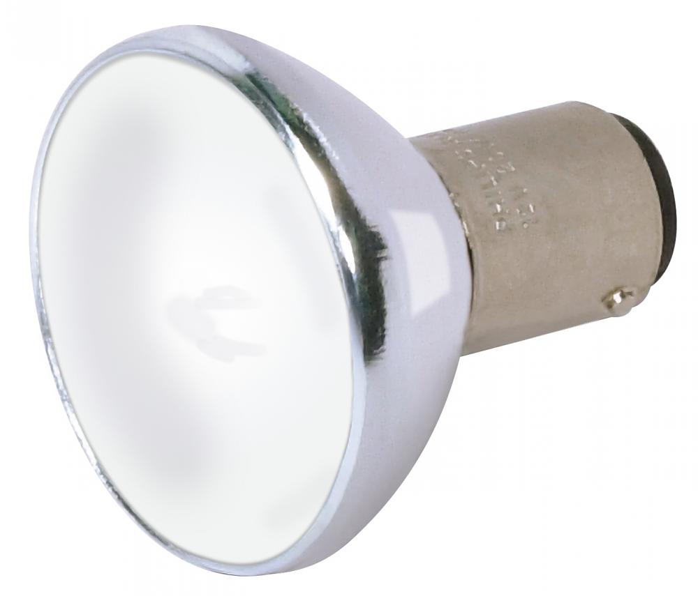 20 Watt; Halogen; ALR12; GBF; Frosted; 1000 Average rated hours; DC Bay base; 12 Volt