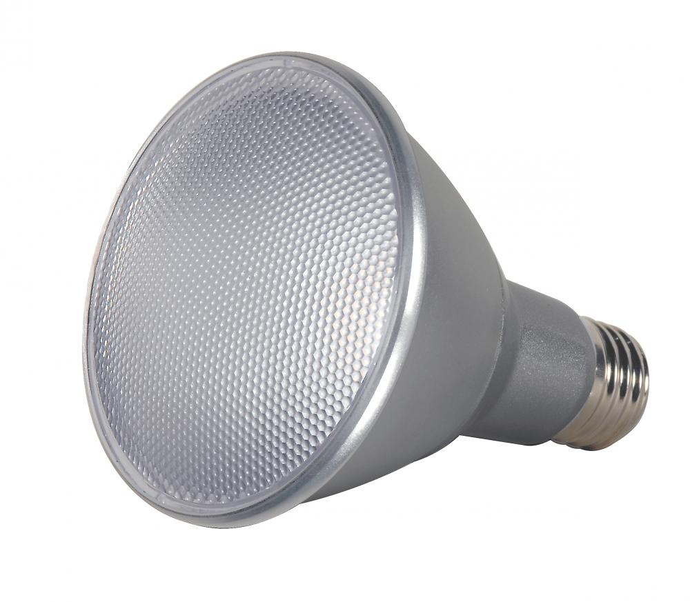 13 Watt PAR30 Long Neck LED; 3500K; 25 deg. Beam Angle; Medium base; 120 Volt