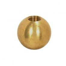 Satco Products Inc. 90/1632 - Brass Ball; 1-3/4" Diameter; 1/8 IP Tap; Unfinished