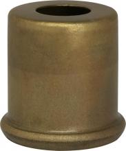 Satco Products Inc. 90/2222 - Solid Brass Spacer; 7/16" Hole; 1" Height; 7/8" Diameter; 1" Base Diameter;