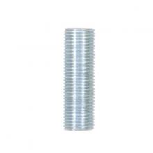 Satco Products Inc. 90/287 - 1/8 IP Steel Nipple; Zinc Plated; 1-7/8" Length; 3/8" Wide