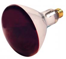 Satco Products Inc. S4754 - 250 Watt R40 Incandescent; Red Heat; 6000 Average rated hours; Medium base; 120 Volt; 2-Pack