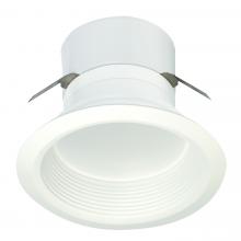 Satco Products Inc. S9121 - Discontinued - 10 watt LED Downlight Retrofit Kit; 4" Baffle; 3000K; Medium base; 120 volts;